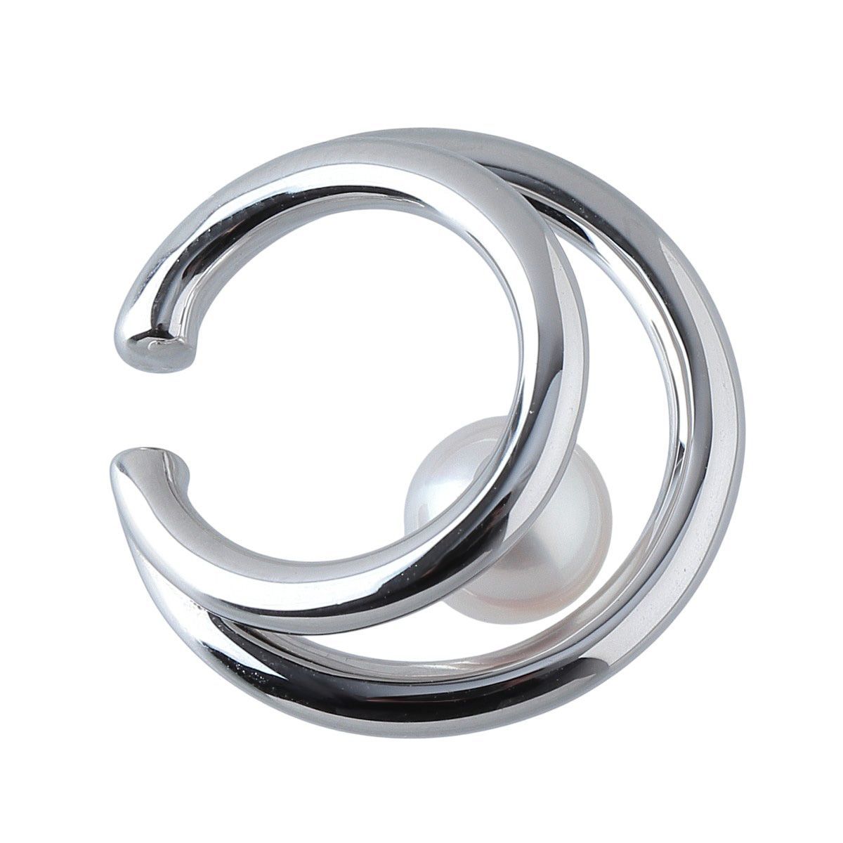 ミキモト パール イヤーカフ PE-1749S型 アコヤパール6.6mm シルバー シングル MIKIMOTO 24162