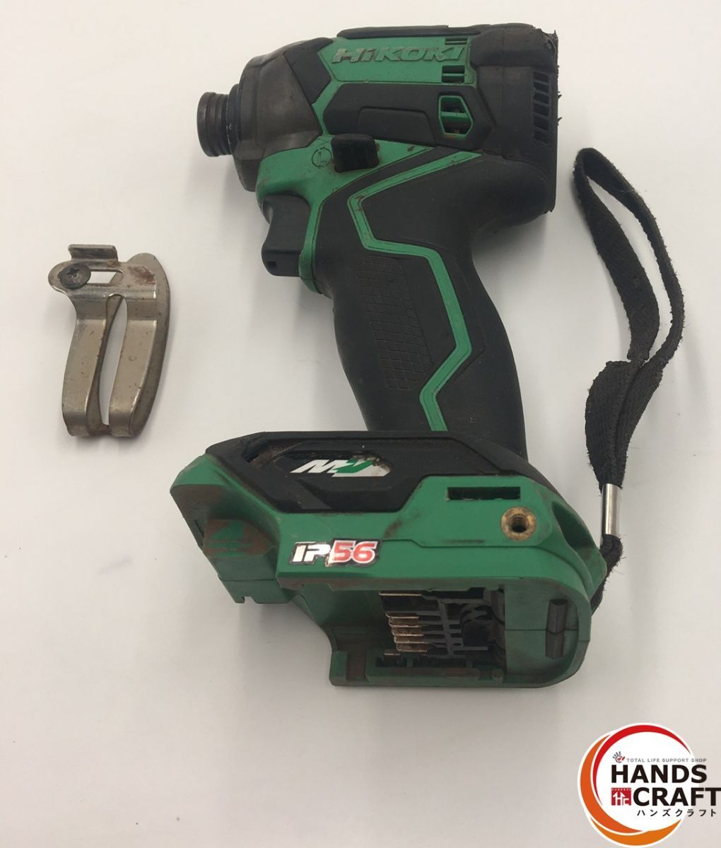 品 ハイコーキ HIKOKI 36V インパクトドライバ WH36DC 本体のみ LED点灯しません