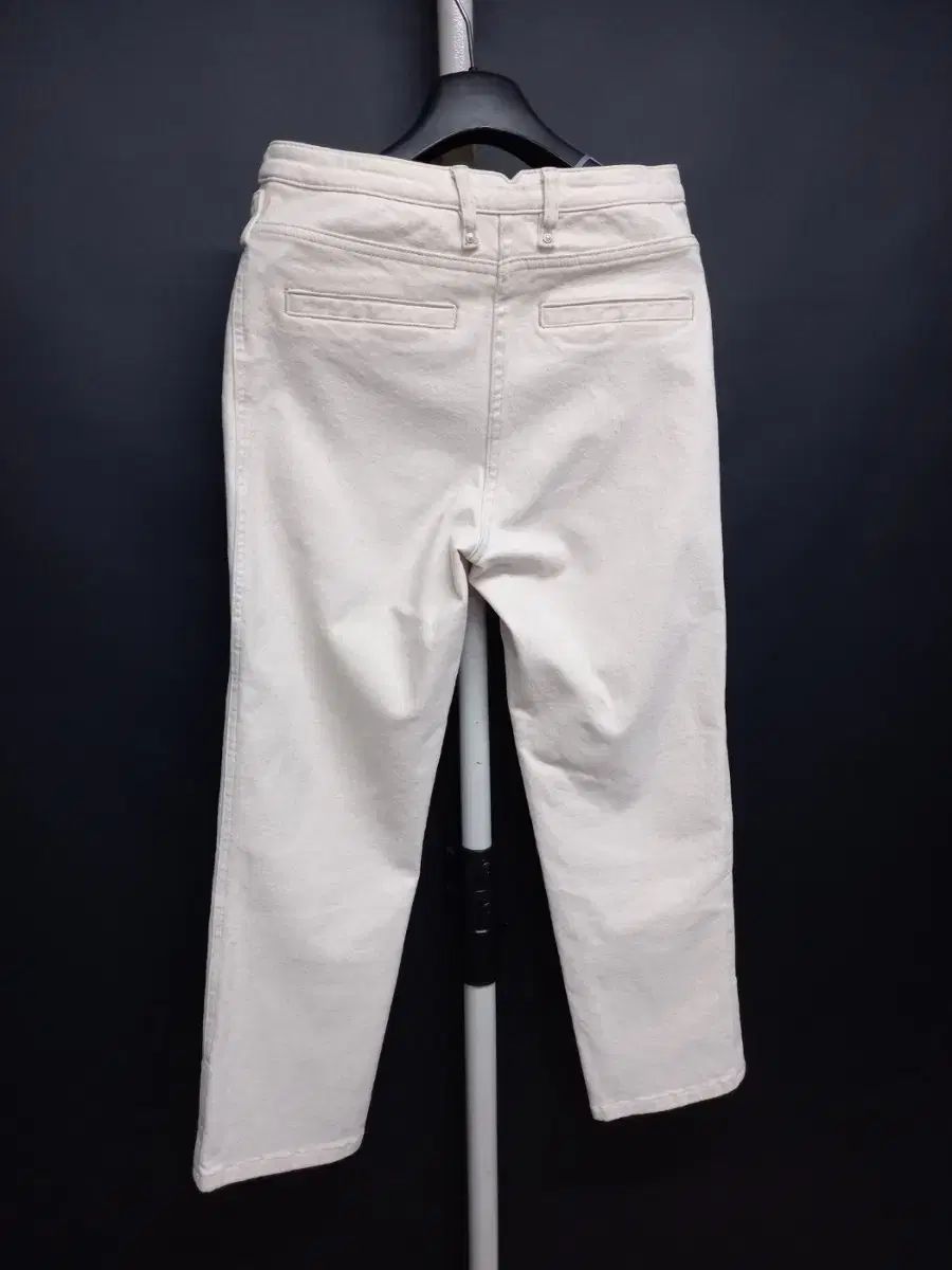 マイン 秋冬 コットン ストレート 8分丈 デニムパンツ 33 44 DECORATOM_COM_BR