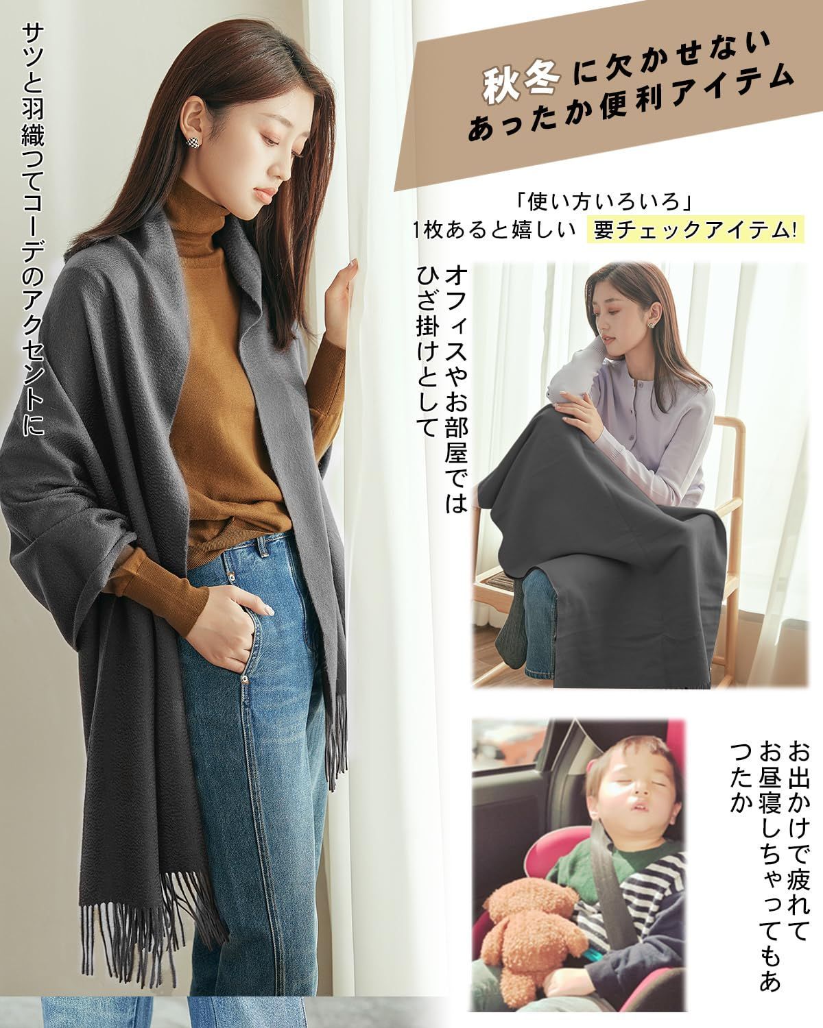 レディース カシミヤ100％