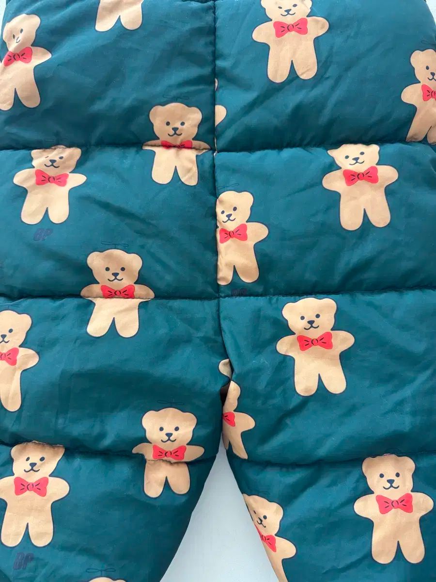  ベベデピノ COOKYベア ダウン オーバーオール セット 90 85 ツーウェイ ドレスオール ベビー服(~95cm)