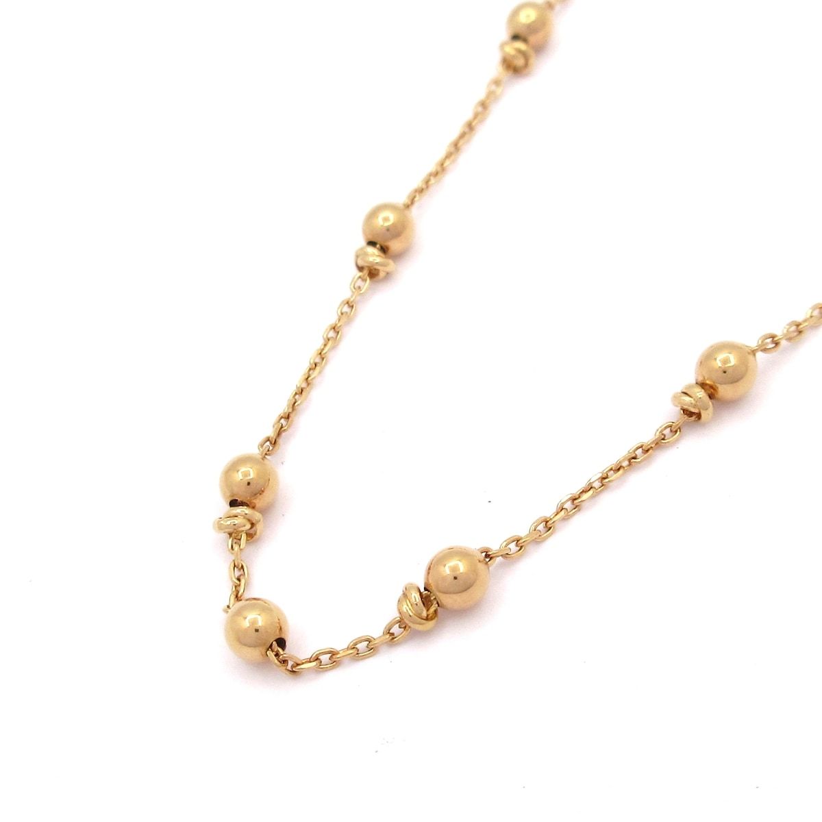 Unbranded(ノーブランド) ネックレス K18PG 総重量:4.4g - メルカリ 