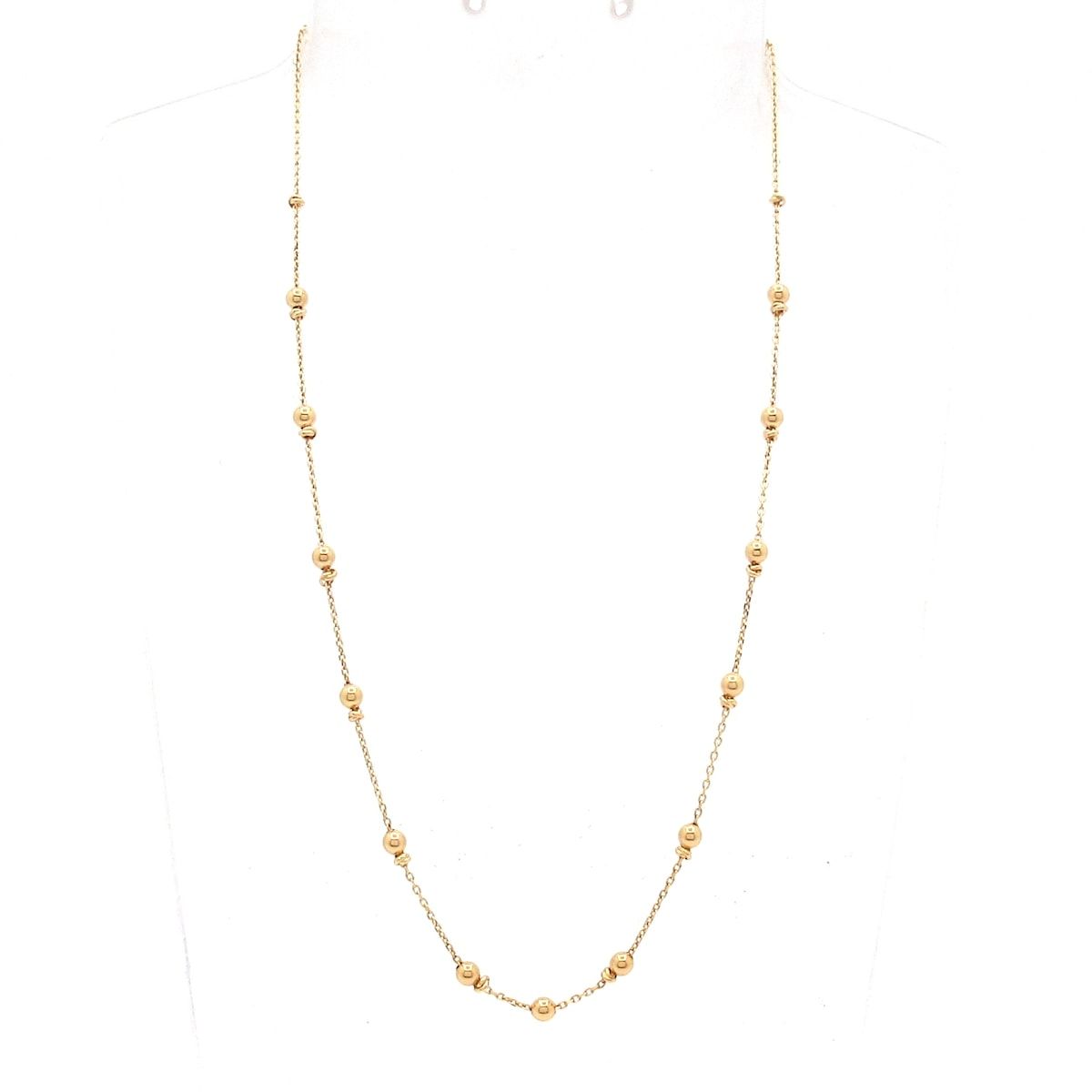 Unbranded(ノーブランド) ネックレス K18PG 総重量:4.4g - メルカリ 