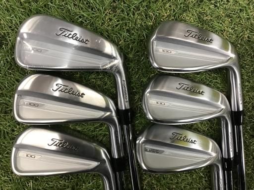 タイトリスト Titleist T 100 2025 6 S アイアンセット IR Dynamic G フレックスS メンズ 男性用 右利き 右用 Aランク ゴルフクラブ