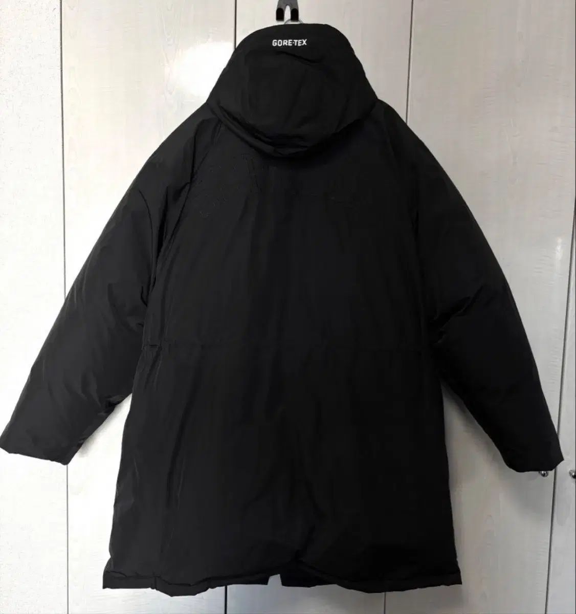 ダウンクリップパーカ ブラック