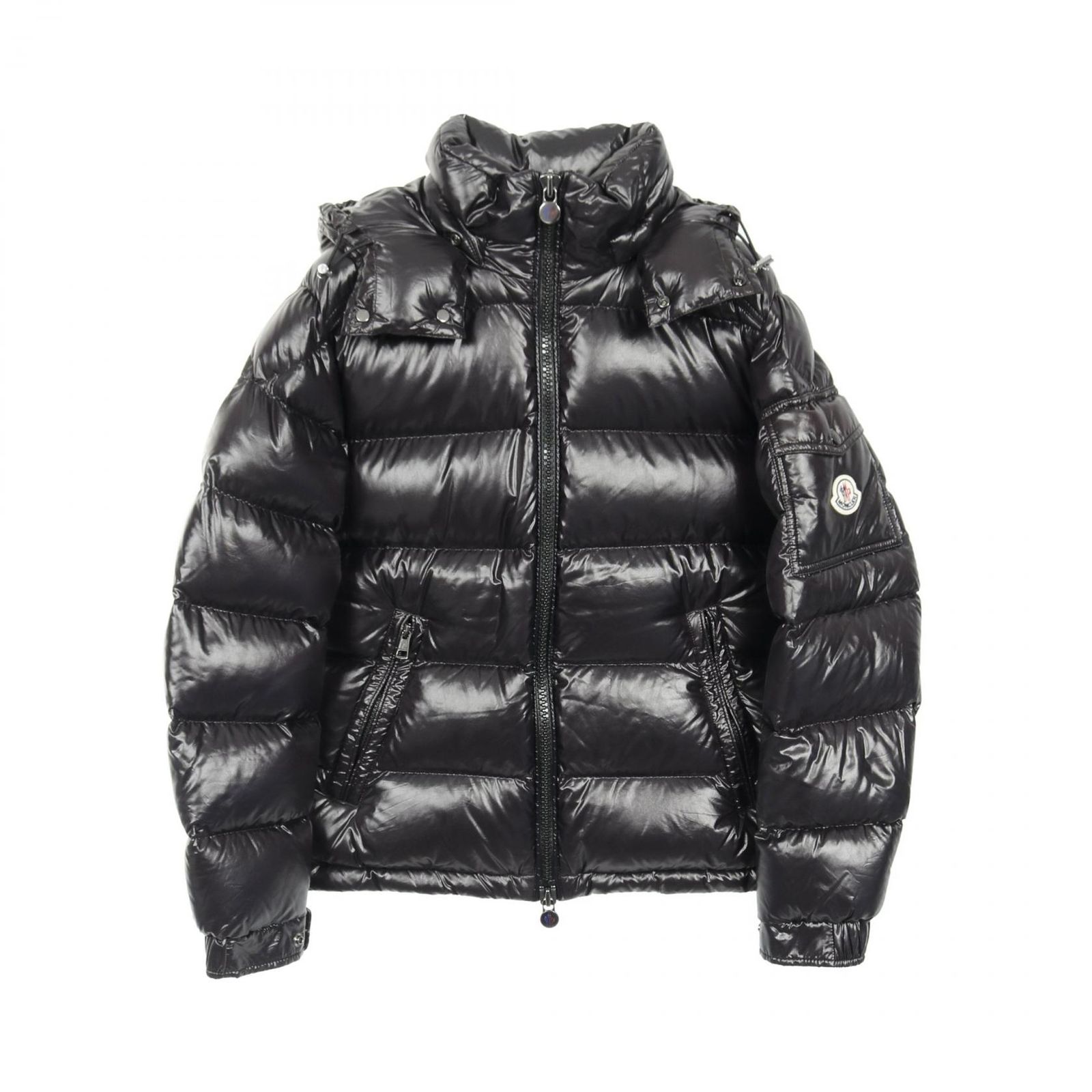 モンクレール MONCLER ダウンジャケット MAYAマヤ ブラック ナイロン MAYA ダウンジャケット ブラック メンズ Used A