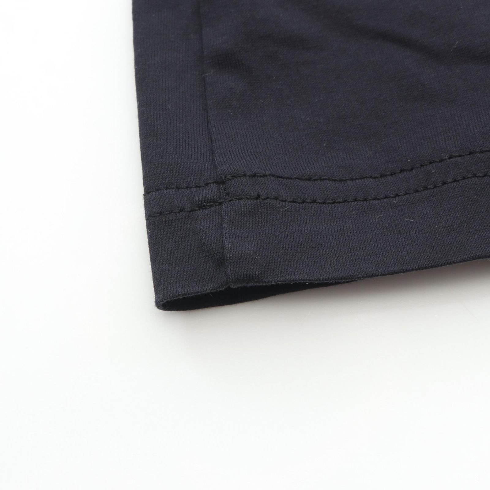  モンクレール MONCLER カットソー ブラック コットン Tシャツ レディース A 長袖 Tシャツ カットソー