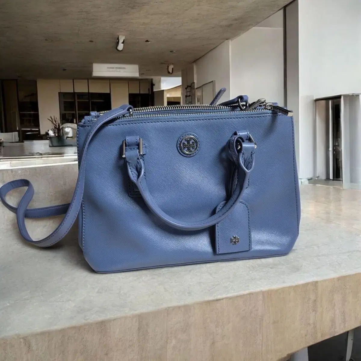 トリーバーチ ロビンソン トートバッグ 兼 クロスバッグ 実際に