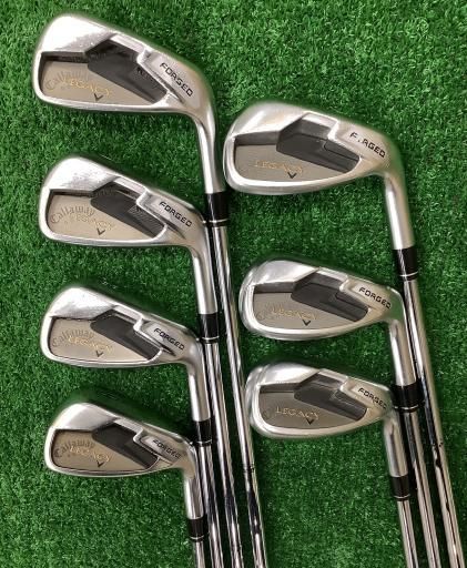 キャロウェイ LEGACY 8S アイアンセット IR GS 95 フレックスS メンズ 男性用 右利き 右用 Dランク ゴルフクラブ