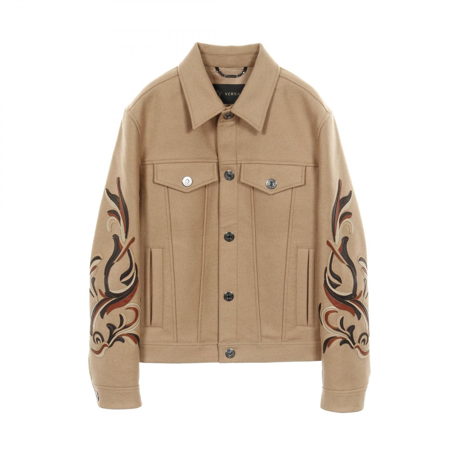 ヴェルサーチ VERSACE ウール ジャケット メンズ Used A