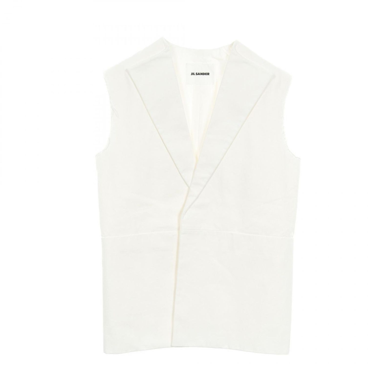 ジルサンダー JIL SANDER ベスト J03BN0110 コットン ベスト レディース Used A