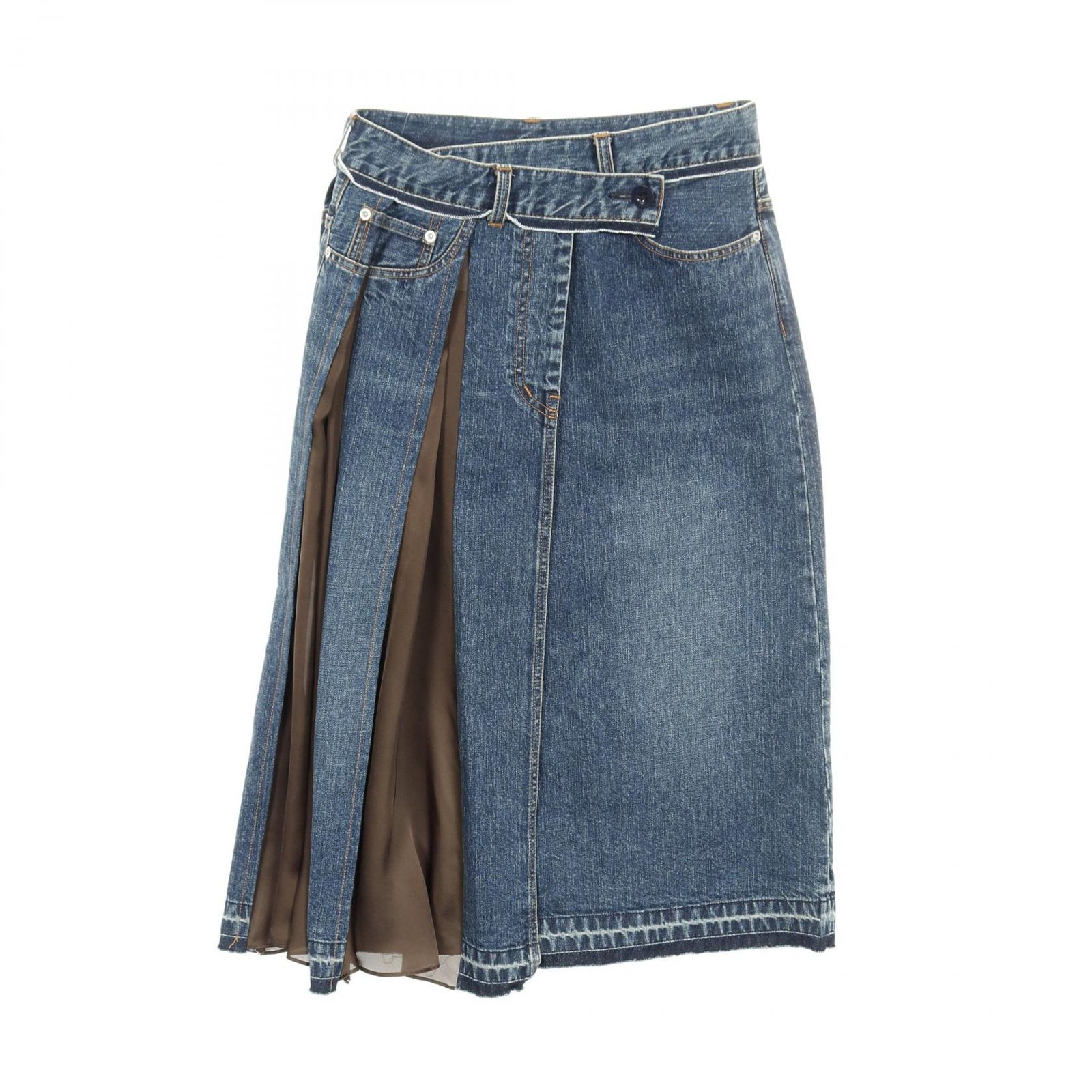 サカイ Sacai スカート デニム その他 スカート レディース Used B