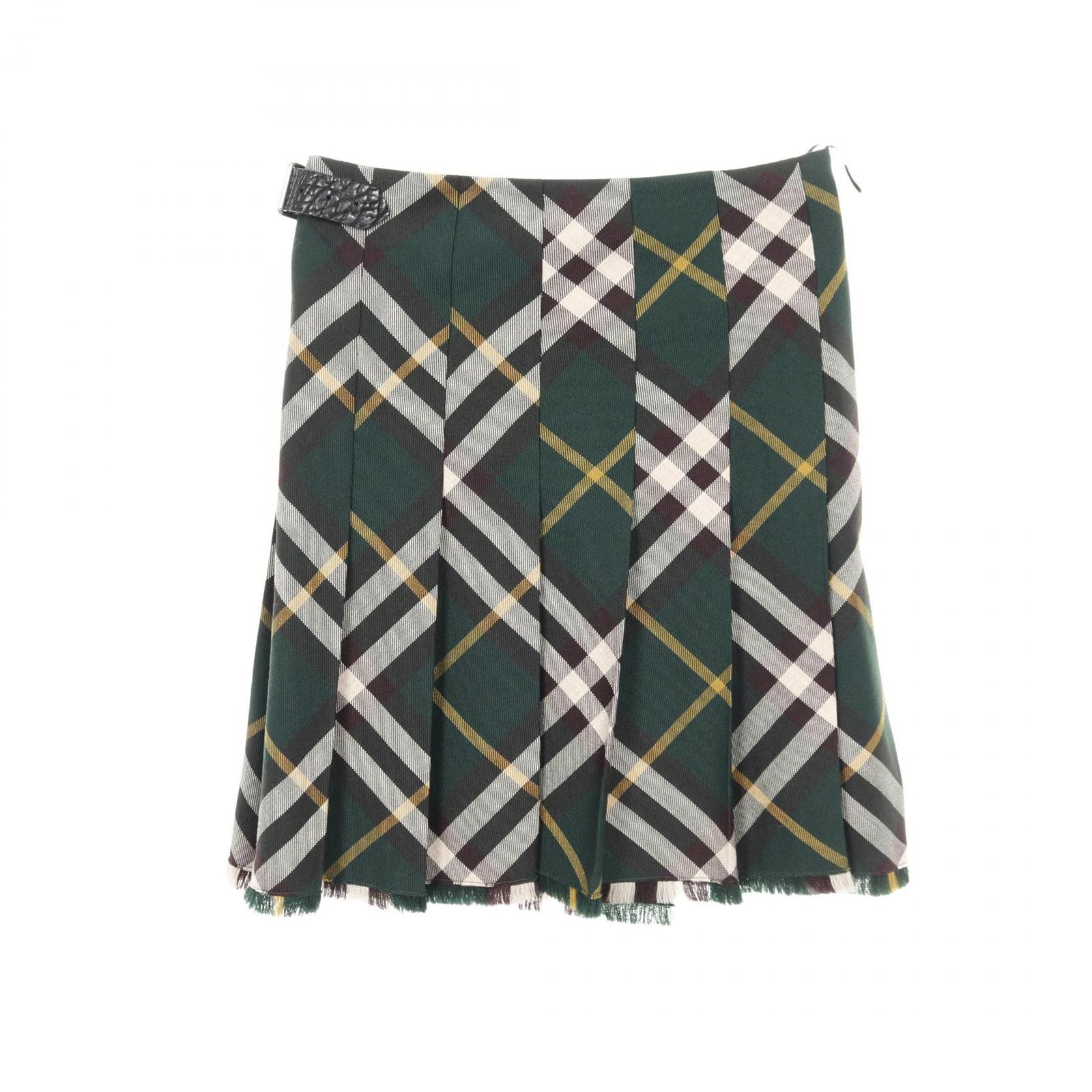 バーバリー BURBERRY スカート ウール スカート レディース Used A