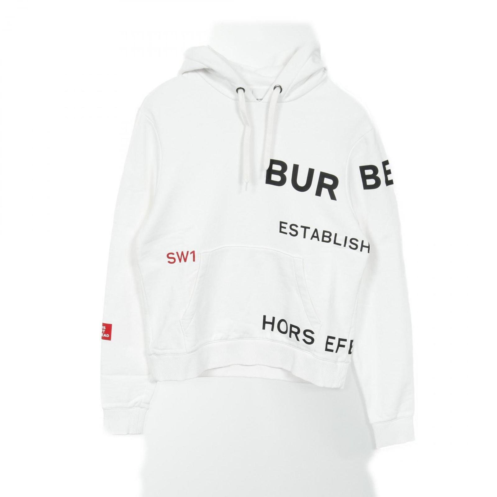 バーバリー BURBERRY パーカー ホースフェリー コットン パーカー レディース Used A