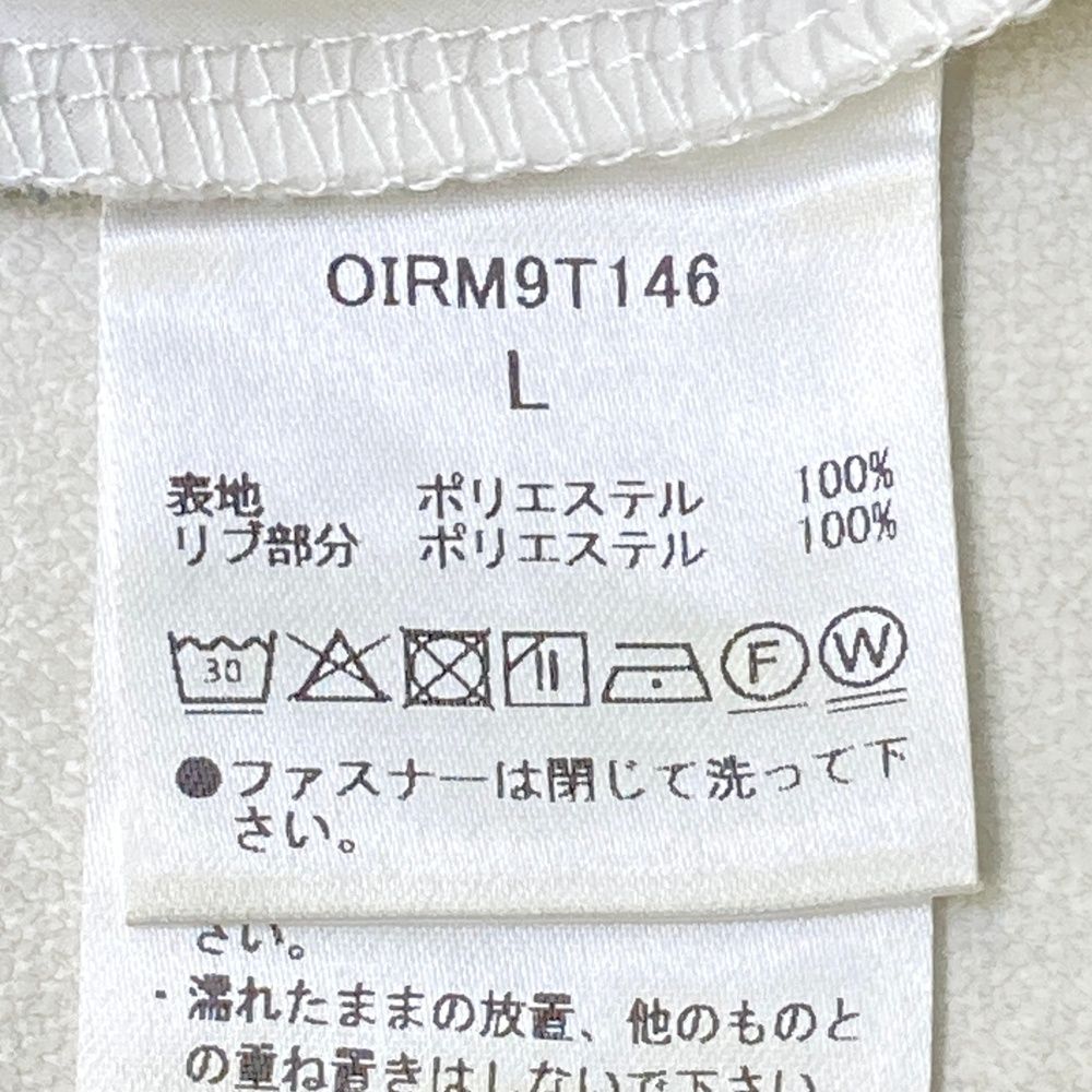 サイズ L IRISHMAN アイリッシュマン ハーフジップ 半袖ブルゾン ホワイト系 240101545221 ゴルフウェア メンズ ストスト LLC-HASEGAWATOSO_COM