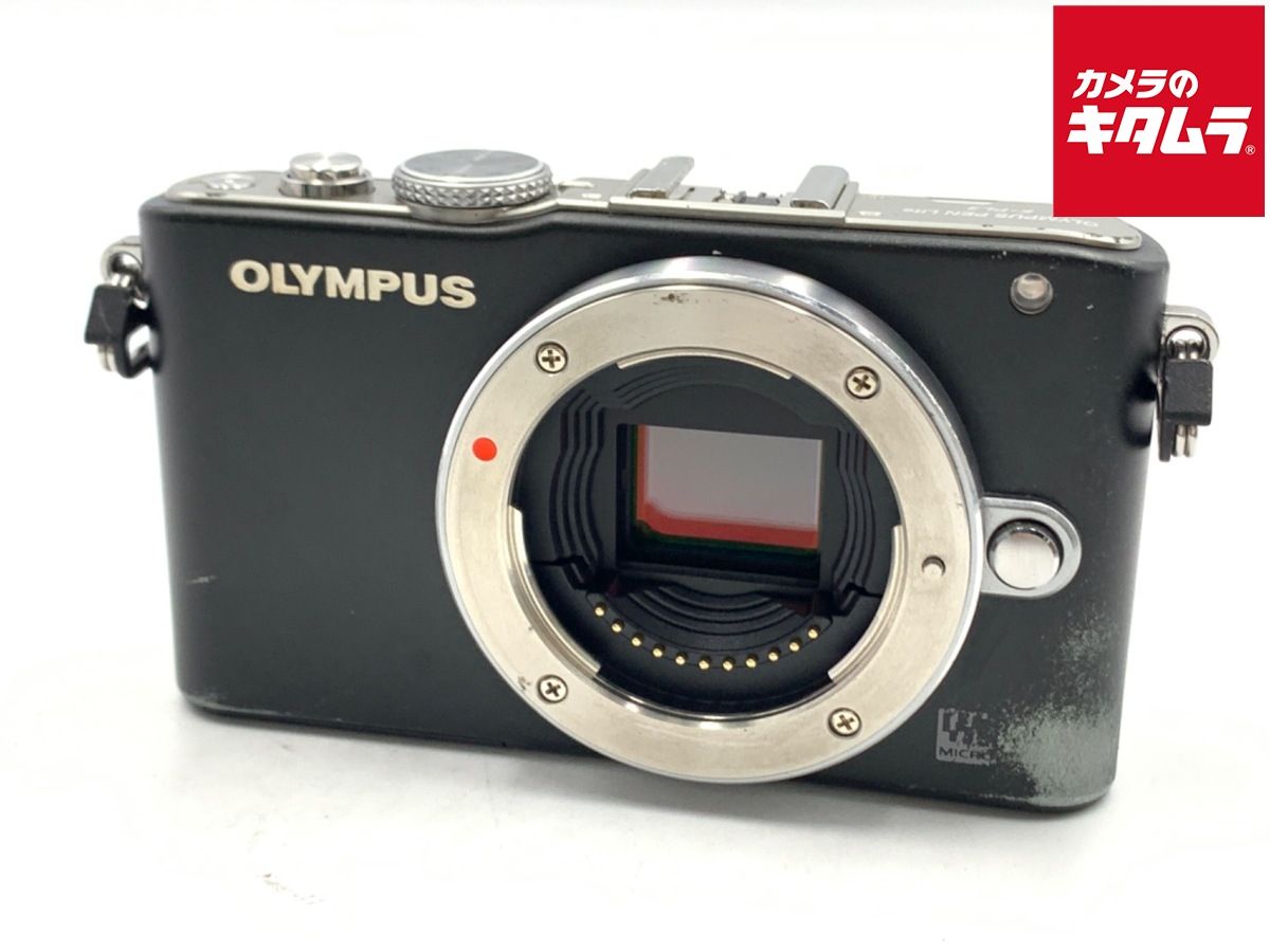 品 オリンパス PEN Lite E-PL3 ボディ ブラック