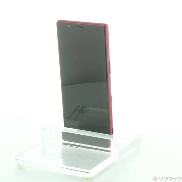 品〕 Xperia 5 64GB レッド SO-01M docomo【297】 【公式通販】