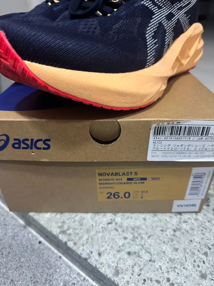 アシックス ノヴァブラスト5