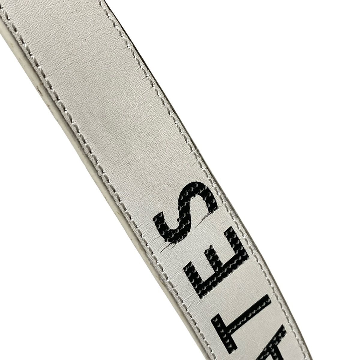 パーリーゲイツ ベルトホワイト PEARLY GATES】PGロゴベーシックベルト