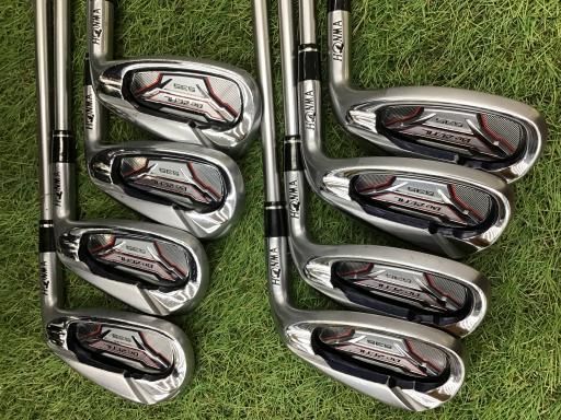 本間ゴルフ Be ZEAL 535 8 S アイアンセット IR VIZARD for アイアン フレックスS メンズ 男性用 右利き 右用 Bランク ゴルフクラブ