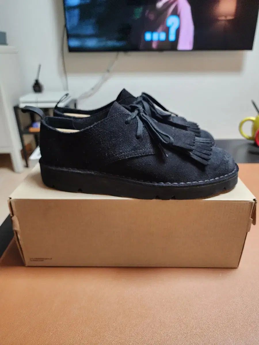 Clarks エンジニアードガーメンツ デザート ROCK ブラック スウェード 7 5