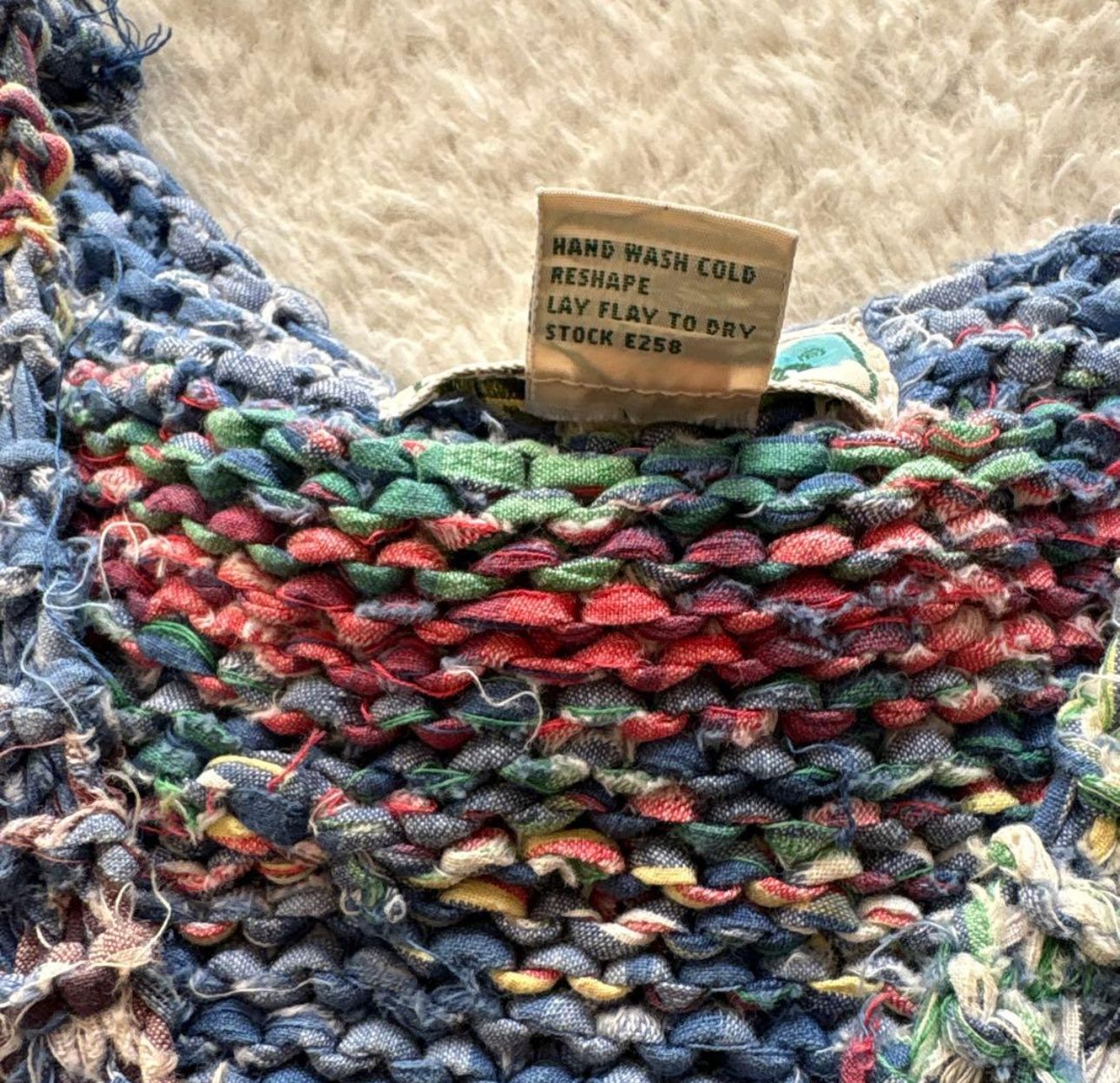 エルエルビーン 裂織ニットベスト