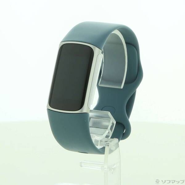 中古品〕 Fitbit Charge5 スチールブルー FB421SRBU-FRCJK【371】