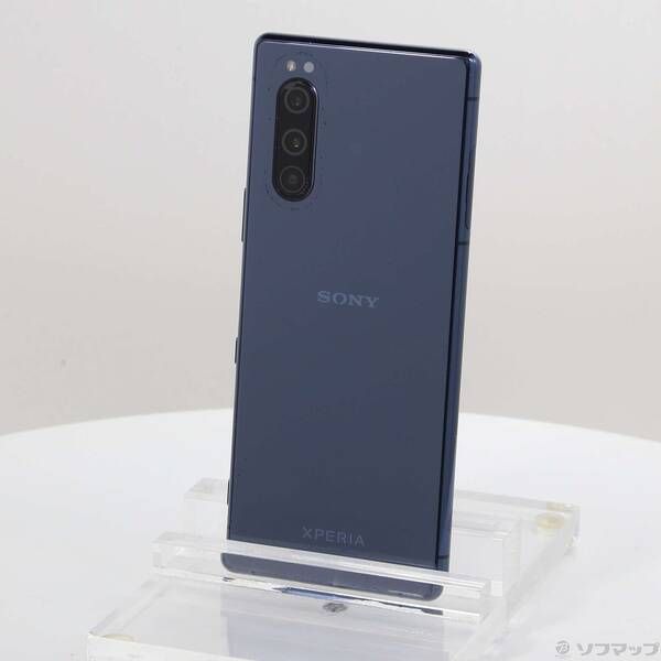品〕 Xperia 5 128GB ブルー J9260JPL SIMフリー【349】 【公式通販】