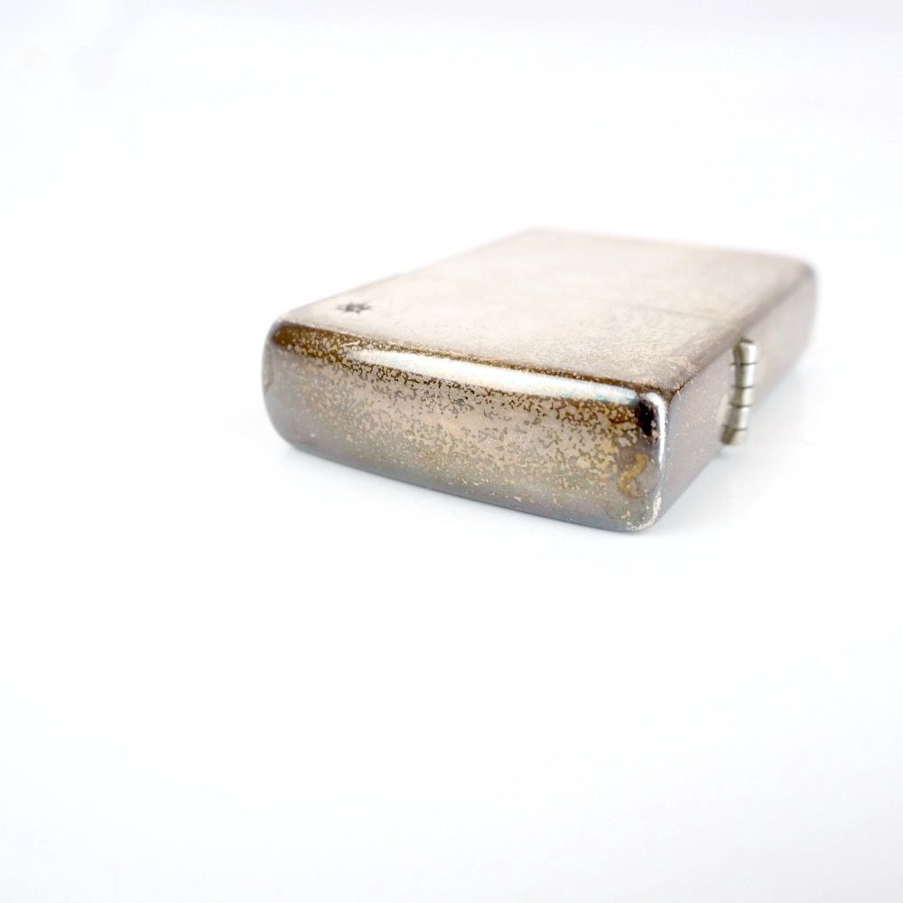  ZIPPO SILVER 2004 銀製 オイルライター ビンテージ 年代物 ライター本体 喫煙具 ライター