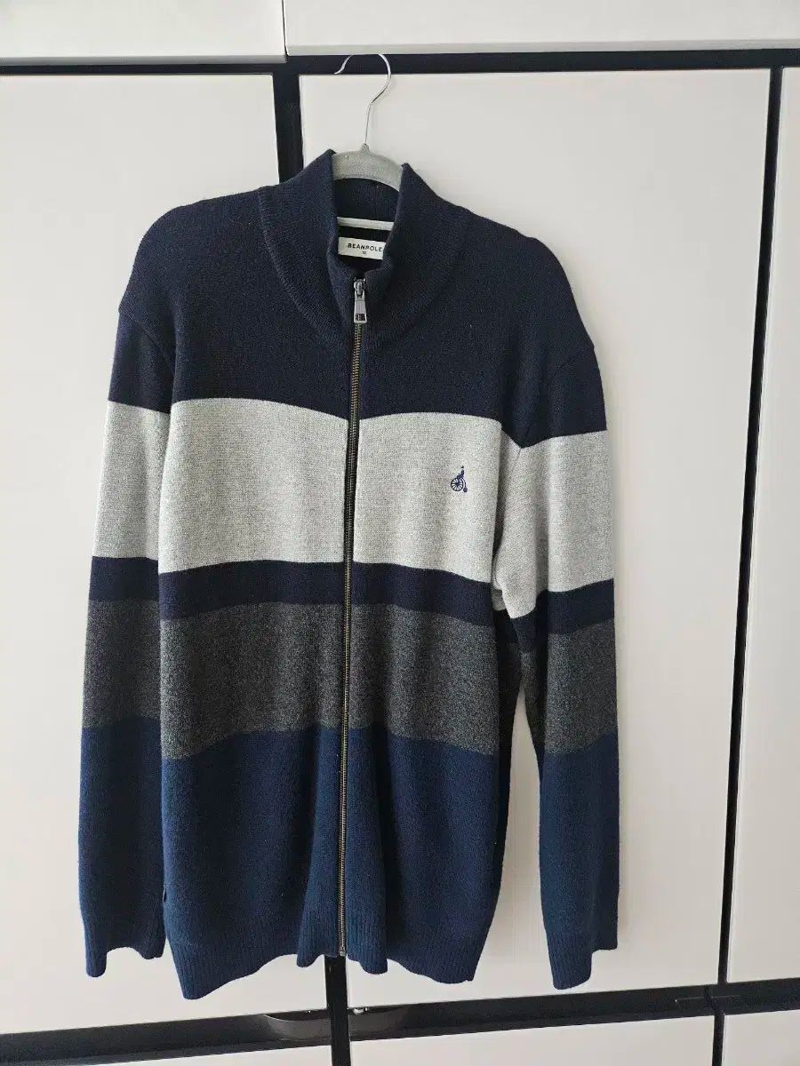ビーンポール メンズ ジップアップ カーディガン ニット 110