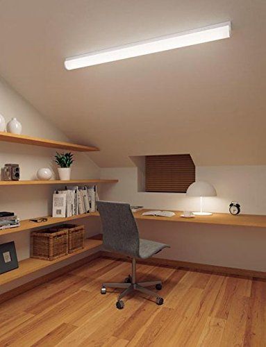 パナソニック Panasonic LED ベースライト 天井壁直付型 直管32形 電球色 LGB52111LE1