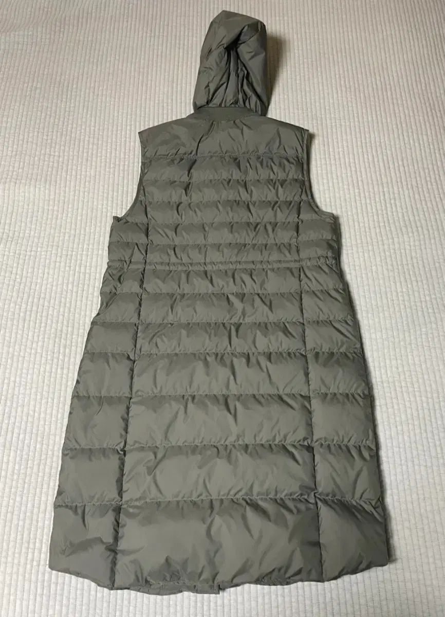 HAZZYS へジス レディース グースダウン ロング丈 ダウンベスト