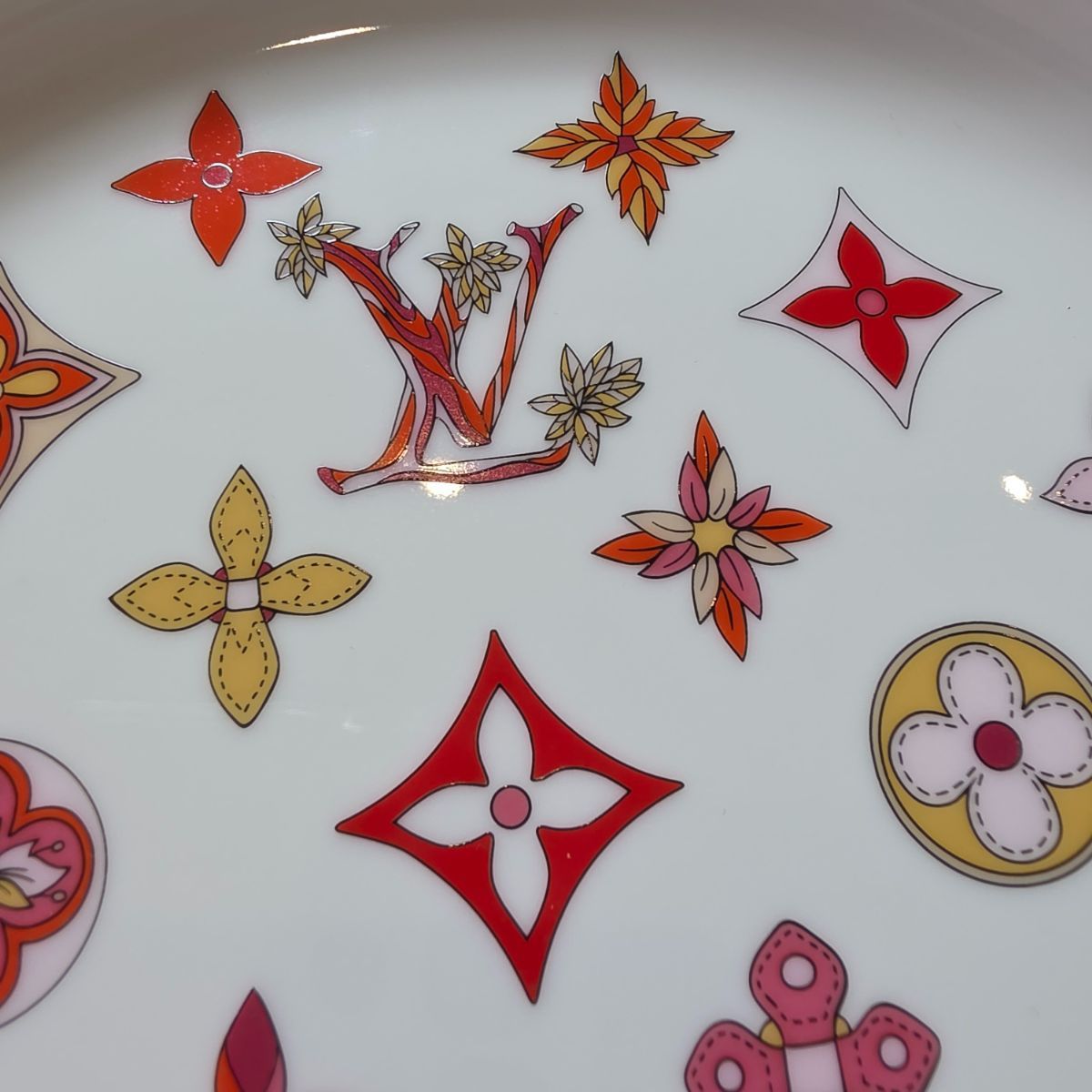 LOUIS VUITTON ルイヴィトン セット4 アシェット プレート モノグラム