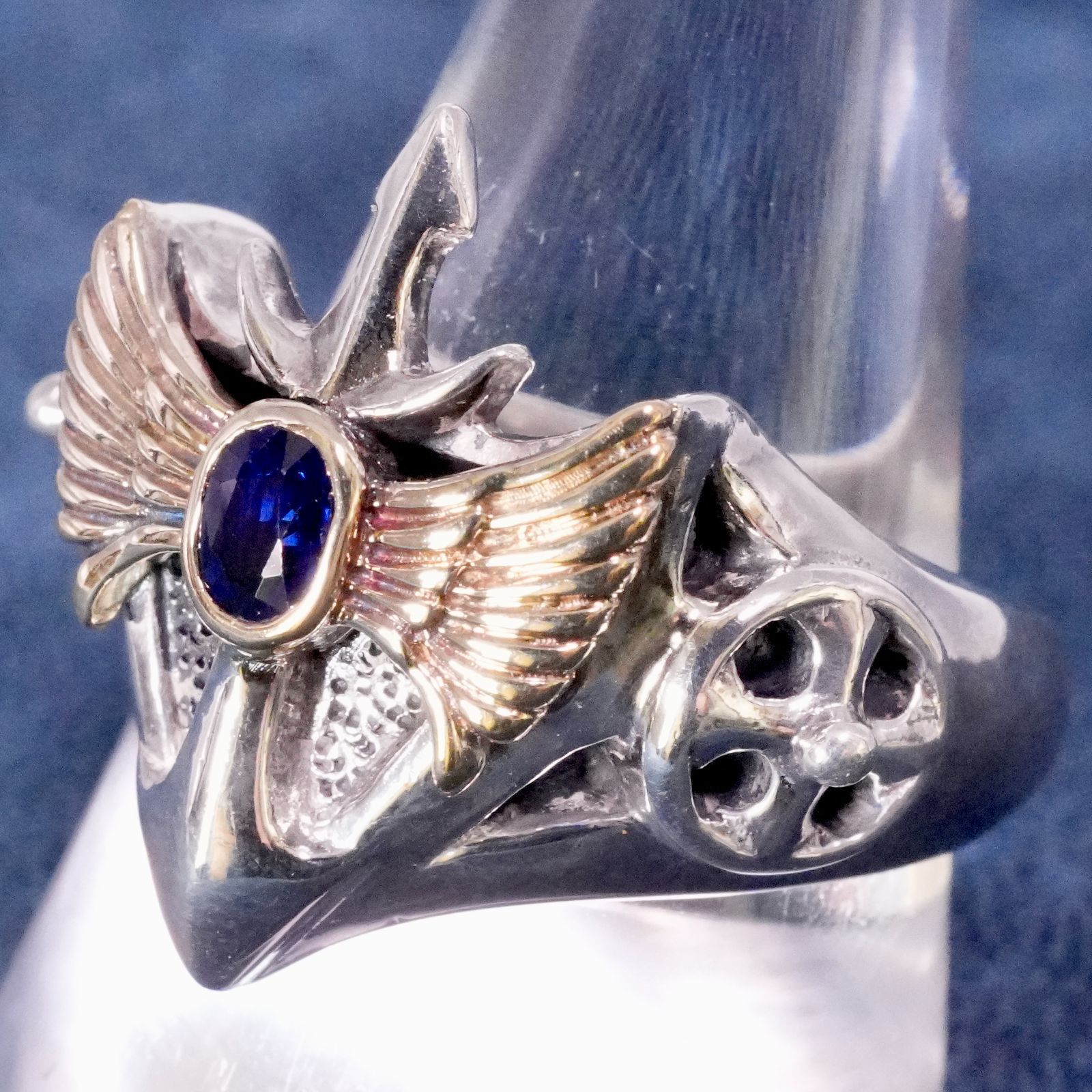 21号 ガーディアン コンビ サファイア ウイング リング 25-1886S