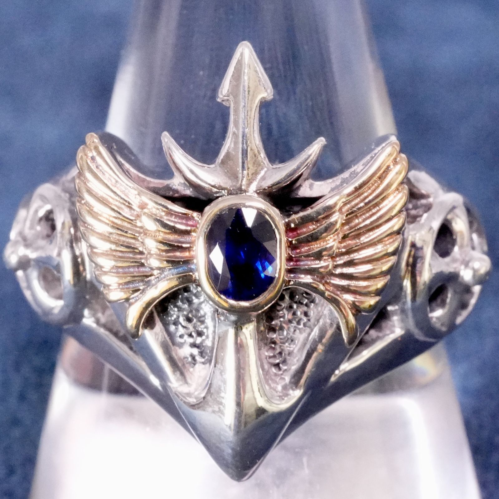 21号 ガーディアン コンビ サファイア ウイング リング 25-1886S