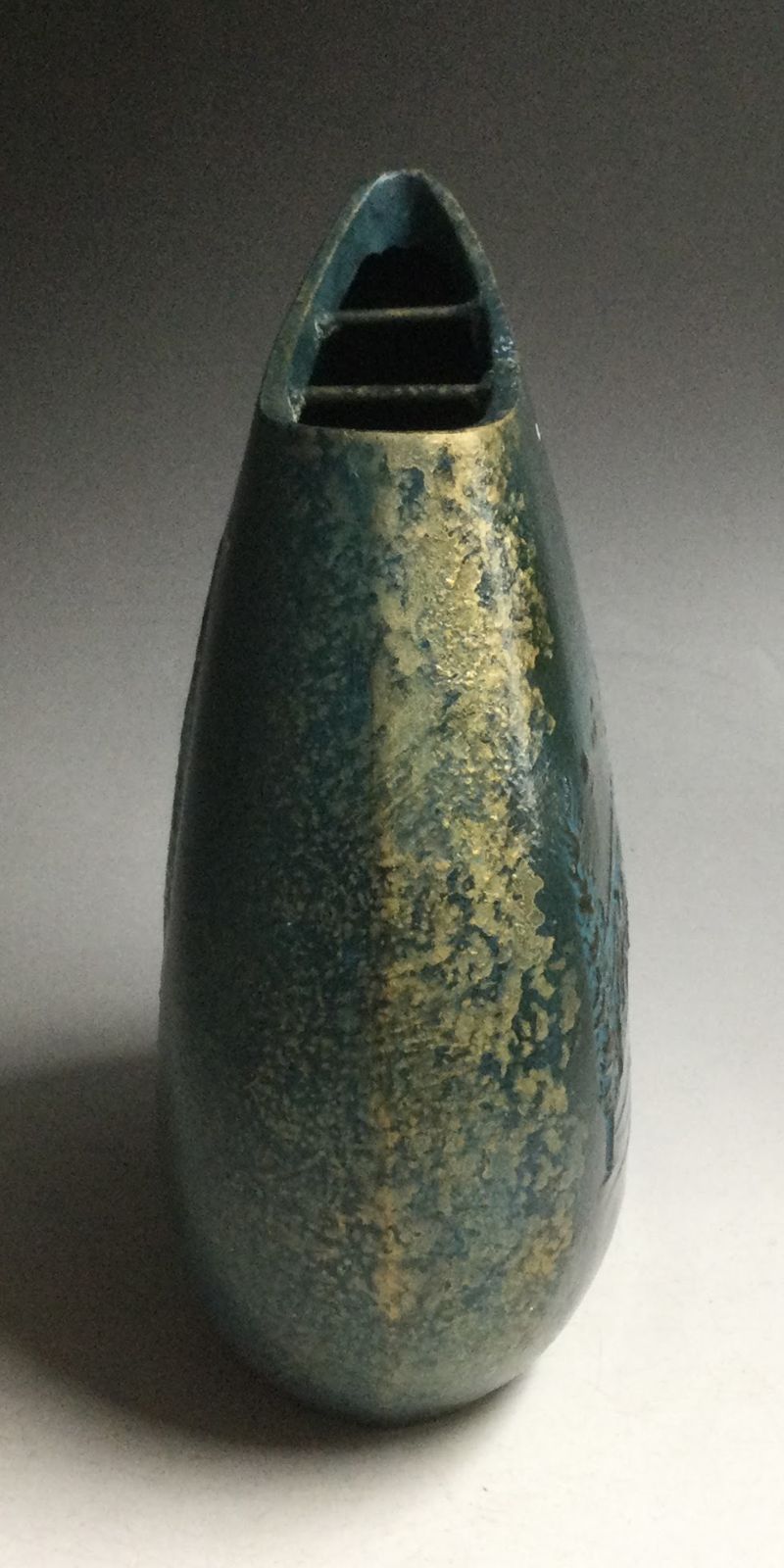 花瓶 特殊合金製 フラワーベース 置物 飾り 花入 花器 飾り物 開場20周年記念 ロイヤルカントリークラブ 一輪挿し インテリア ヴィンテージ 木箱入り t1521-F NEXPOTALLINN_EU