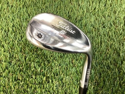 タイトリスト VOKEY SPIN MILLED SM 7 ツアークロム 58° 14° K ウェッジ WG NS PRO 950 GH フレックスS メンズ 男性用 右利き 右用 Cランク ゴルフクラブ