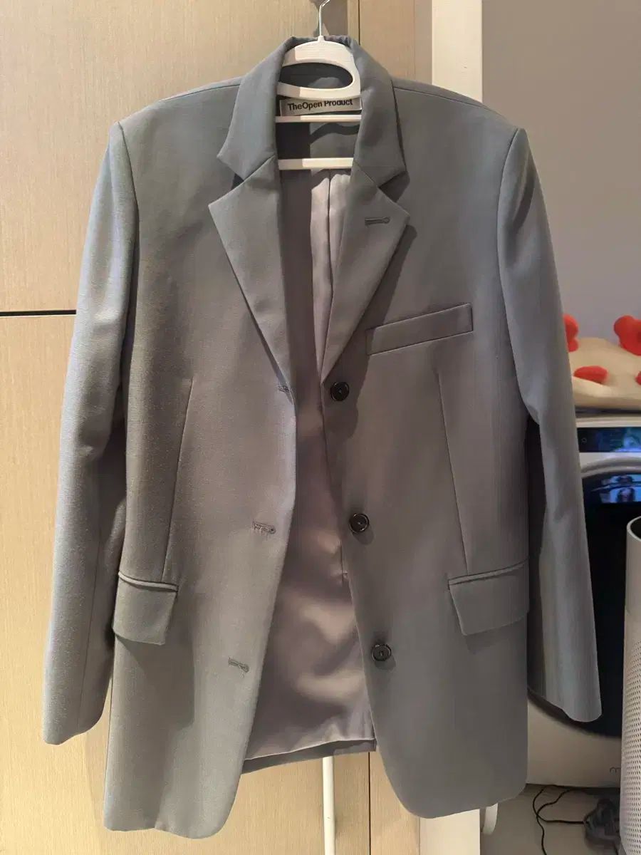 ディ オープン プロダクト グレー ジャケット