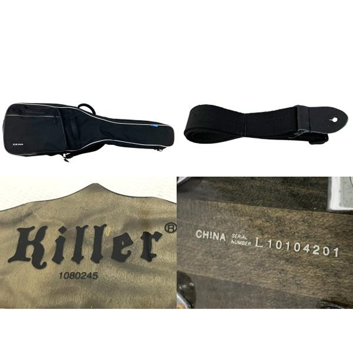 Killer レスポールタイプ エレキベース ギター Y10531738