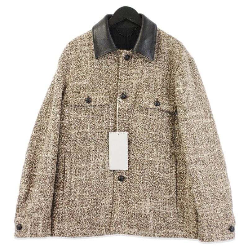 MARKAWARE マーカウェア アルパカ ニュー ロガー ジャケット A25C18BL01C 25AW NEW NATURAL COLOR MIX 2 70017216