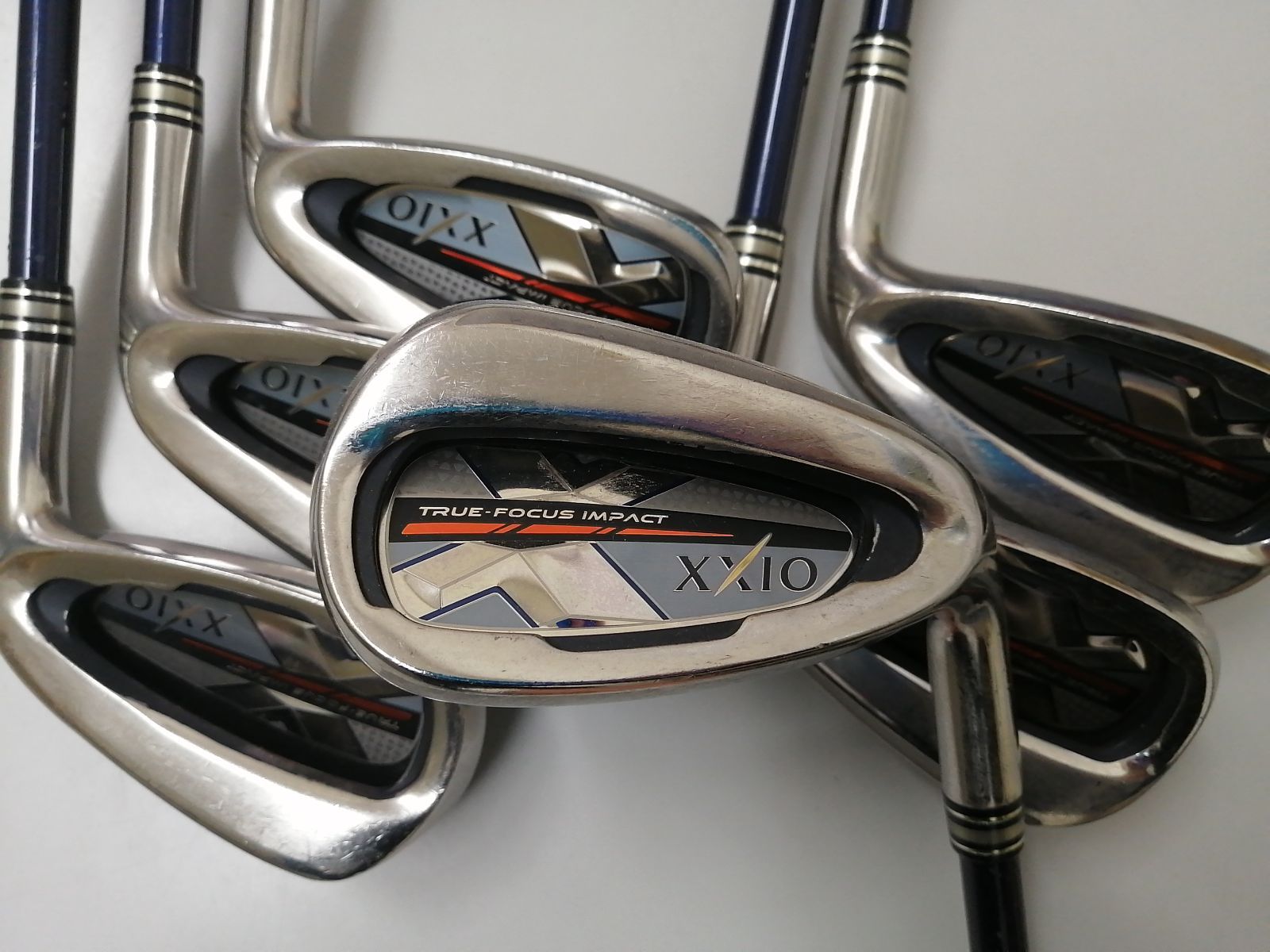 DUNLOP ダンロップ XXIO 2018 ネイビー 6本 5~PW MP-1000 S カーボンシャフト