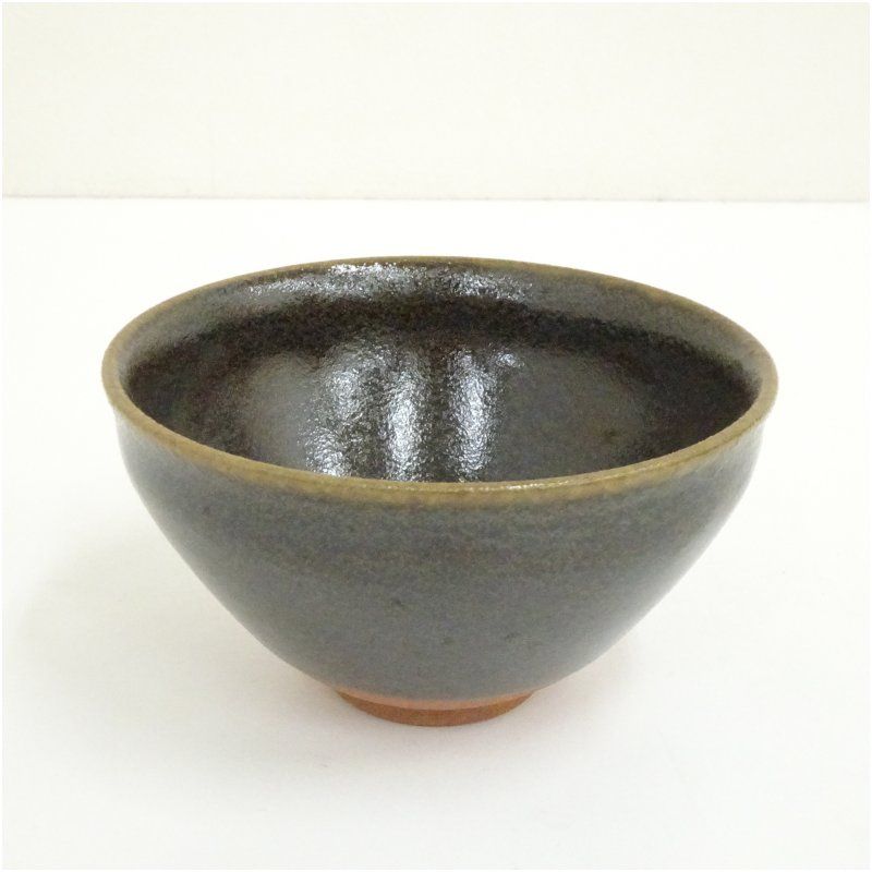 林恭助監修 美濃天目茶碗 茶道 抹茶 おしゃれ 抹茶茶碗 抹茶碗 和食器 レトロ 茶器 骨董 茶わん 茶会 茶の湯