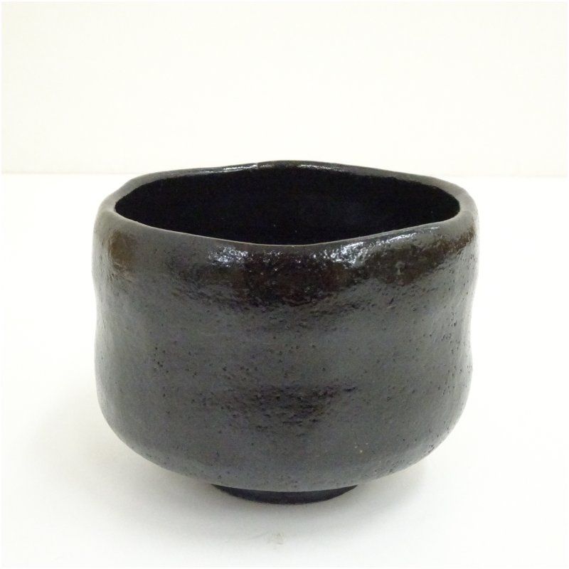 京焼 伊東桂楽造 長次郎写次郎坊黒楽茶碗 共箱 茶道 抹茶 おしゃれ 抹茶茶碗 抹茶碗 和食器 レトロ 茶器 骨董 茶わん 茶会 茶の湯 楽焼 11月 12月 秋