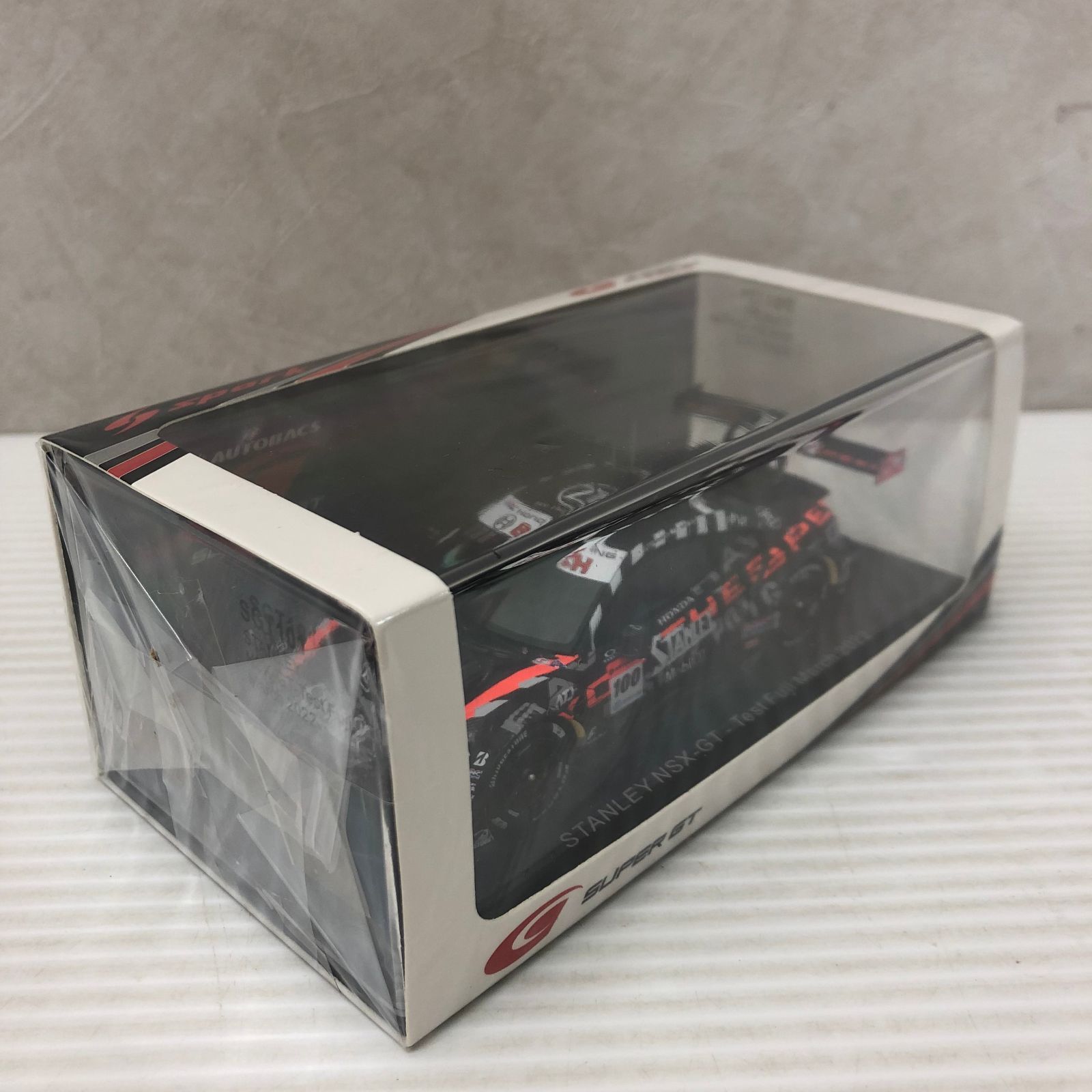 スパーク 1 43 STANLEY NSX-GT No.100 TEAM KUNIMITSU 2025 スーパーGT 富士スピードウェイ テスト 完成品ミニカー SGT101 smsmini091944