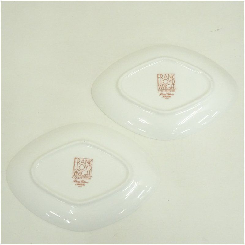 ノリタケ フランクロイドライト 菱形プレート2客（箱付） 食器