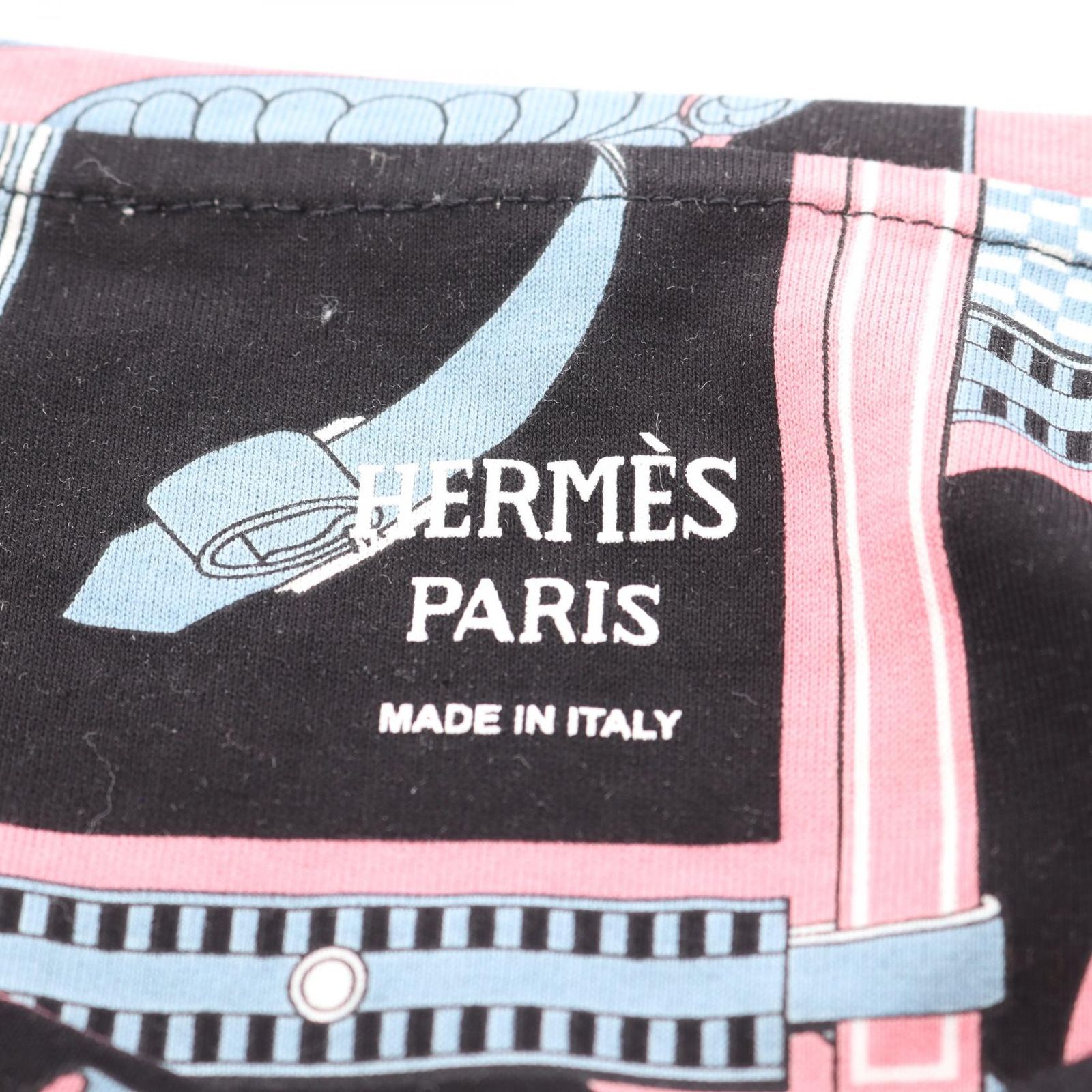  HERMES エルメス Lettres Equestres カットソー 長袖 Tシャツ カットソー