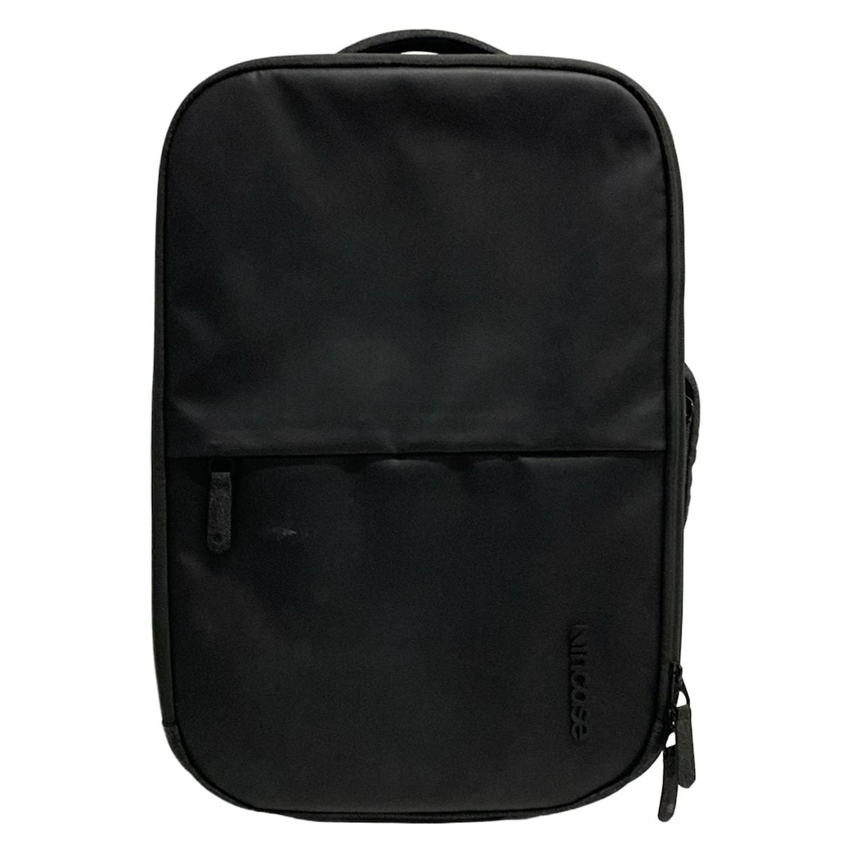 INCASE インケース キャリーバッグ - ダークグレー×黒×イエロー TSAなし 本体ダイヤルロックなし