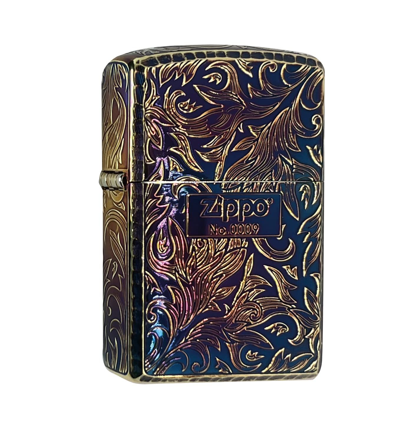 唐草 BOX付き 162 GI ZIPPO ジッポー アーマー luxury 2 ゴールド