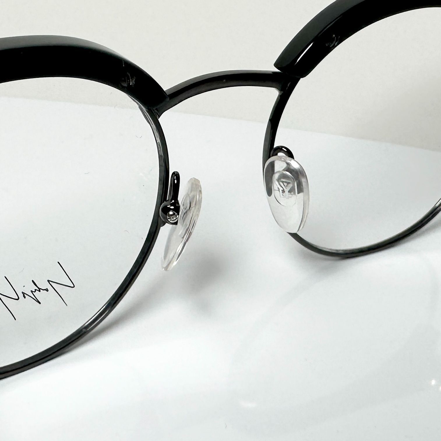  Yohji Yamamoto ヨウジヤマモト YY 3010 002 黒 メガネ ケース付き フランス製 Y 3 メガネ 小物