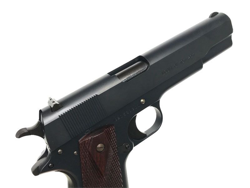WA コルト M 1911 100周年記念モデル ウッドグリップver. ガスブローバック ランクAトイガン